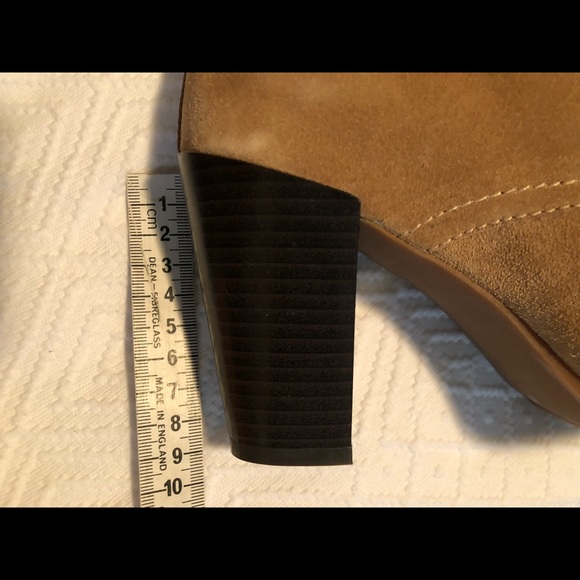 Genkek tan suede boots size 8 new - Picture 8 of 8